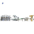 china laundry chemical liquid integrated automatic bottle essential oil small honey perfume can filling production line machine